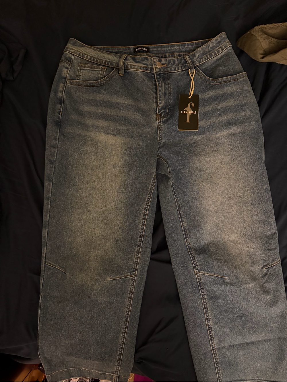 Flamingals cropped jeans